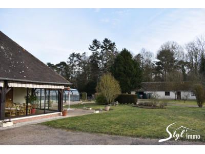 COUP DE COEUR POUR CETTE JOLIE NORMANDE AVEC PISCINE, montfort sur risle