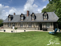 Normande rénovée et agrandie.