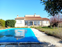 Belle villa familiale avec pisicne BAGNOLS SUR CEZE - 30