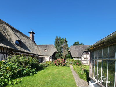 PROPRIETE DE CHARME  ENSEMBLE NORMAND EN CHAUME, Gruchet le valasse