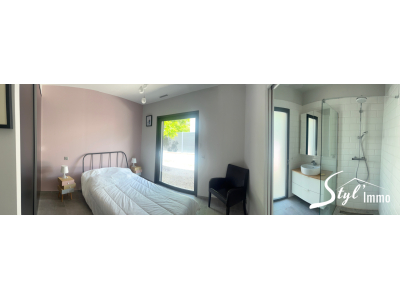 Maison contemporaine avec vue sur le Saint Julien et le Mont Ventoux, Buis les baronnies