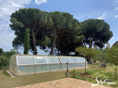 TRESQUES 30 GARD : Villa 5 chambres plus 2 grands garages sur terrain de 4689 m2, Tresques