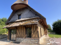 Chaumiere de 4 chambres avec vue!